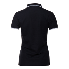 Рубашка поло женская STAN с окантовкой хлопок/полиэстер 185, 04BK