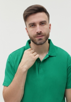 Рубашка поло унисекс  STAN хлопок/полиэстер 185, 04