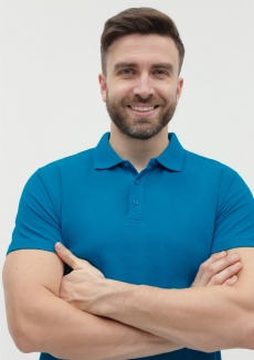 Рубашка поло унисекс  STAN хлопок/полиэстер 185, 04