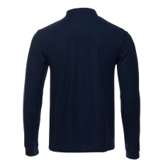 Рубашка поло мужская STAN длинный рукав хлопок/полиэстер 185, 104S