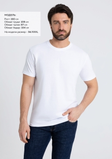 Футболка мужская STAN хлопок 180, 08