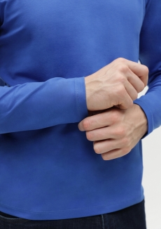 Футболка унисекс с длинным рукавом STAN хлопок/эластан 180, 35