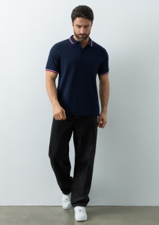 Рубашка поло унисекс STAN триколор хлопок/полиэстер 185, 04R