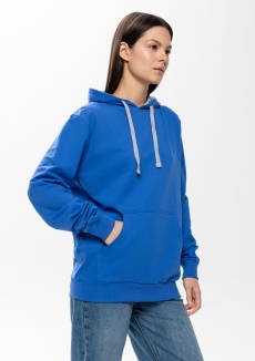 Худи унисекс STAN футер без начёса с контрастным капюшоном 260, 23