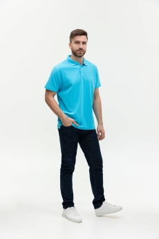 Рубашка поло унисекс  STAN хлопок/полиэстер 185, 04