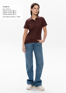 Рубашка поло женская STAN хлопок/полиэстер 185, 04WL