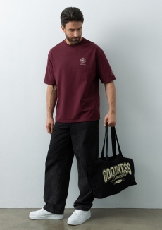 Футболка унисекс оверсайз STAN хлопок 240, 56