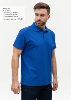 Рубашка поло унисекс  STAN хлопок/полиэстер 185, 04