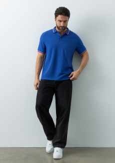 Рубашка поло унисекс STAN триколор хлопок/полиэстер 185, 04R