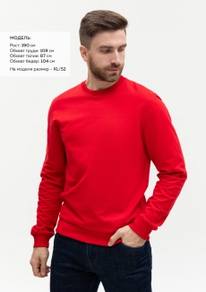 Свитшот унисекс STAN футер без начёса, 260, 63