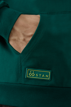 Толстовка STAN оверсайз на молнии с капюшоном футер без начёса 240, 99