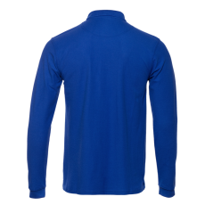 Рубашка поло унисекс STAN длинный рукав хлопок/полиэстер 185, 04S