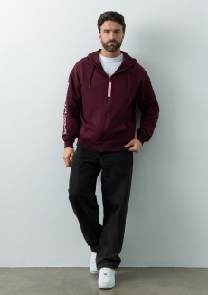 Толстовка STAN оверсайз на молнии с капюшоном футер без начёса 240, 99