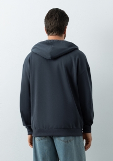 Толстовка STAN оверсайз на молнии с капюшоном футер без начёса 240, 99