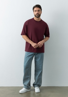 Футболка унисекс оверсайз STAN хлопок 240, 56