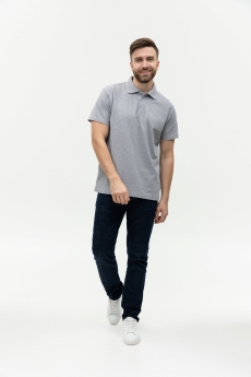 Рубашка поло унисекс  STAN хлопок/полиэстер 185, 04