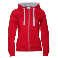 Толстовка женская STAN с капюшоном на молнии футер без начёса, 260, 61W