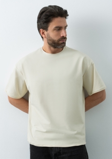 Футболка унисекс оверсайз STAN хлопок/спандекс 260, 41