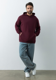 Худи унисекс STAN оверсайз футер без начёса 350, 66