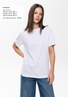 Футболка унисекс без бокового шва STAN хлопок 160, 02