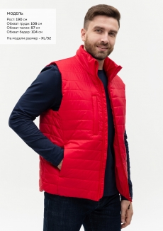 Жилет унисекс утепленный STAN таффета, 65, 87