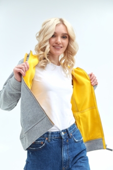 Толстовка женская STAN с капюшоном на молнии сэндвич 320, 19