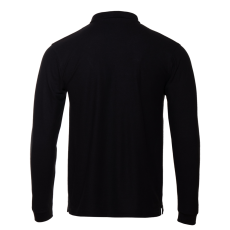 Рубашка поло мужская STAN длинный рукав хлопок/полиэстер 185, 104S