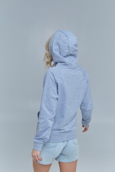 Толстовка женская STAN с капюшоном на молнии футер без начёса, 260, 61W