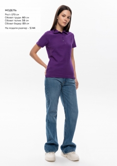 Рубашка поло женская STAN хлопок/полиэстер 185, 104W