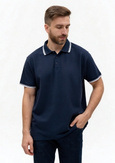 Рубашка поло унисекс STAN с окантовкой хлопок/полиэстер 185, 04T