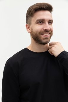 Футболка унисекс с длинным рукавом STAN хлопок/эластан 180, 35