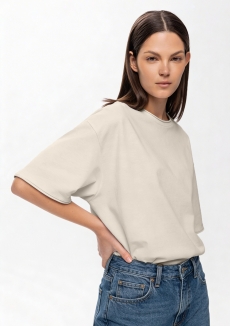 Футболка унисекс оверсайз STAN хлопок/спандекс 260, 41