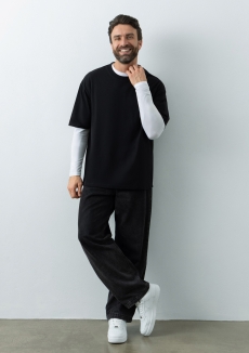 Лонгслив STAN хлопок/эластан 180, 35