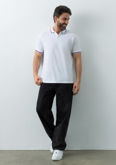 Рубашка поло унисекс STAN триколор хлопок/полиэстер 185, 04R