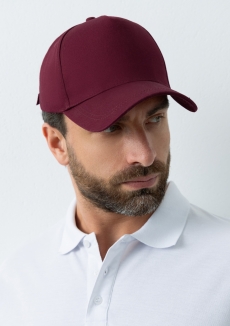 Бейсболка STAN 5 клиньев хлопок, 260, 112