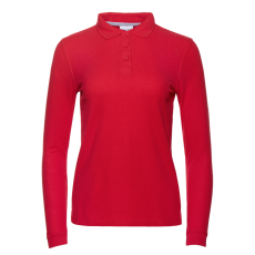 Рубашка поло женская STAN длинный рукав хлопок/полиэстер 185, 04SW