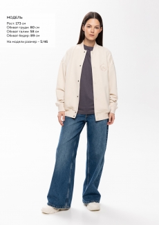 Бомбер унисекс STAN футер без начеса 340, 70