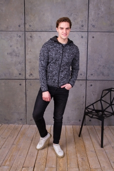 Толстовка унисекс STAN на молнии вязанный флис, 320, 67