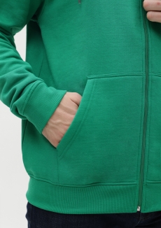 Толстовка мужская STAN с капюшоном на молнии футер с начёсом 280, 17