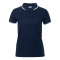 Рубашка поло женская STAN с окантовкой хлопок/полиэстер 185, 04BK